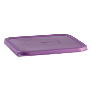 Cambro 5.7 - 7.6L Allergen Square Seal Cover - 1