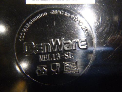 GenWare Melamine Slate Effect Platter GN 1/3 - MEL13-SL - 17