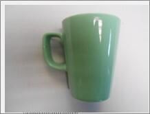 Genware Porcelain Green Latte Mug 34cl/ 12oz (Pack of 6) - 322135GR - 3