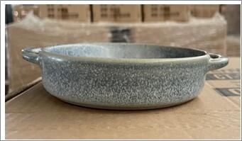Forge Coast Stoneware Round Dish 14.5 x 13 x 3cm (Pack of 6) - CT-RD14C - 2