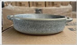 Forge Coast Stoneware Round Dish 14.5 x 13 x 3cm (Pack of 6) - CT-RD14C - 3
