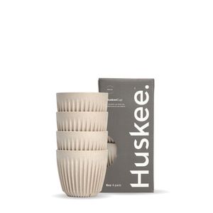 BioPak 6oz HuskeeOriginal 4-Pack Natural (X12) (Pack of 48) - HC06N48-E-UK - 1