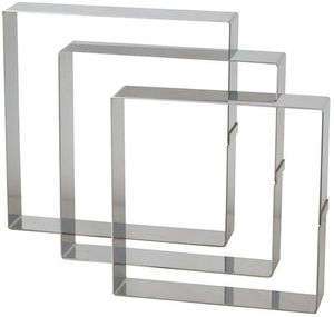 Matfer Stainless Steel Square Cake Frame 22.5cm - 11749-03 - 1