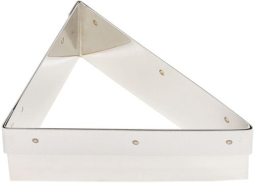 Matfer Mozaîk Stainless Steel Reinforced Cutter For Cutting Triangular Pie Tops - 11601-01 - 1