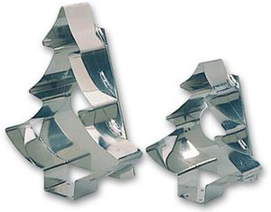 Stainless Steel Cutter Christmas Tree 15x12.5x3cm - 11964-01 - 1