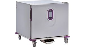 Bourgeat Satellite 4g - Temperature Controlled Cabinet Gn 1/1 530 Mm Entry - Gn 6 - Hot - Stainless Steel Door - Without Humidification - 12829-27 - 1