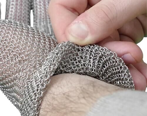 Cut-resistant Chainmail Glove Ambidextrous Size Xs - 100061 - 3