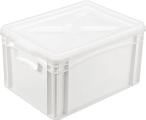 Stackable Container White 400x300 Height 22cm 20,8 L - 140506 - 1