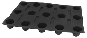 Flexipan Mould Tray 60x40 15 Darioles 6.5x5.5cm - 336160 - 3
