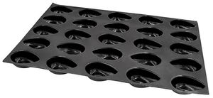Flexipan Mould Tray 60x40 25 Savarin Egg Halves 9.5x6cm - 336190 - 3