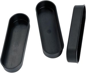 48 Exoglass Oblong Tartlet Tins For Pastry Pressing Machines - 345120 - 1