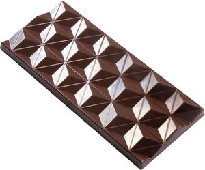 Mould Tray 275x175 For 3 Chocolate Bars 80g Geometric - 380277 - 1