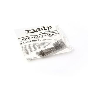 Box Of 1,000 Greaseproof Paper Bags Newspaper Design 170x170 Mm / 250 G - 708761 - 1