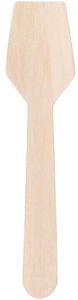Bag Of 100 Wooden Ice Cream Spoons 94 Mm - 934032 - 1