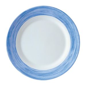 Arcoroc Brush Side Plates Blue 155mm (24 Pack) - JK546 - 1