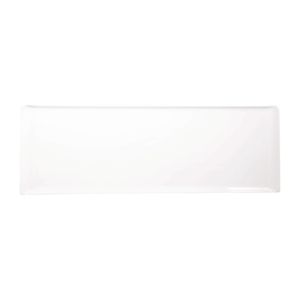Churchill Melamine Rectangular Trays White 580x200mm (4 Pack) - FF378 - 1