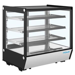 Polar G-Series Square Glass Countertop Display Fridge 185Ltr - PG025 - 1