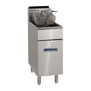 Imperial IFS-40 Free Standing LPG Tube Fryer 31kW - JK944 - 1