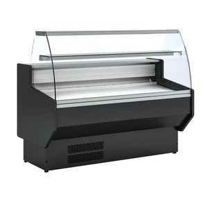 Polar G-Series Curved Glass Serve Over Counter Fridge 1.5m - PG014 - 1