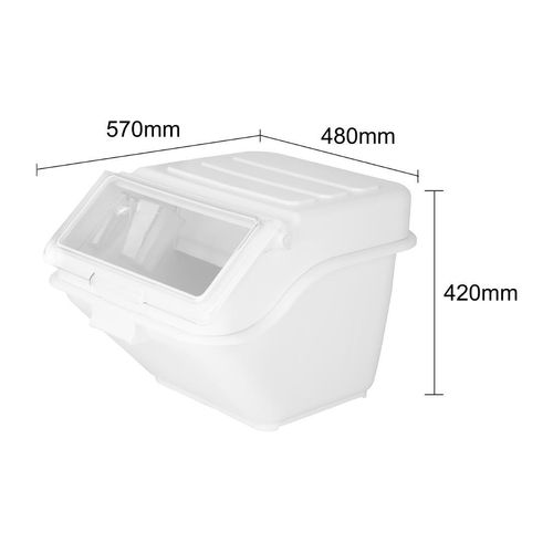 Vogue Ingredient Bin 38Ltr - JB557 - 5