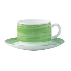Arcoroc Brush Cups Green 190ml (48 Pack) - JK558 - 1