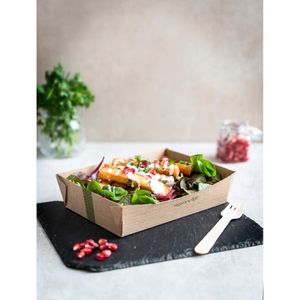 Vegware Microflute Food Trays Large 150x205mm (270 Pack) - JK372 - 3