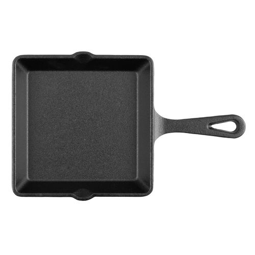 Olympia Cast Iron Square Pan 155x225mm - JF044 - 3