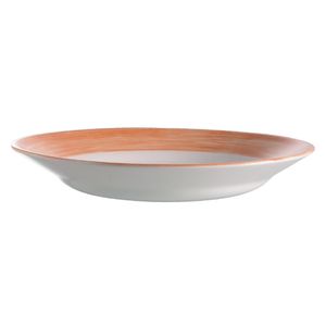 Arcoroc Brush Soup Plates Orange 225mm (12 Pack) - JK575 - 3