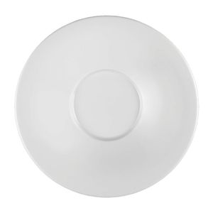 Churchill Art de Cuisine Menu Porcelain Rimmed Saucers 171mm (6 Pack) - FF450 - 1