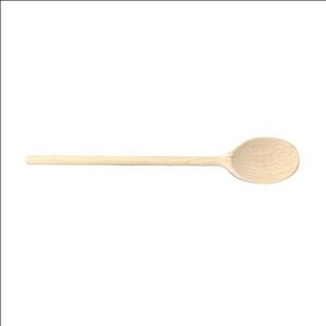 Naturals Wooden Spoon 25Cm 10In - 1 Doz - 90190 - 1