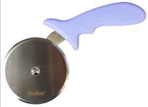 Pizza Cutter Purple Handle 4In 10Cm Wheel - CPC-4P - 1