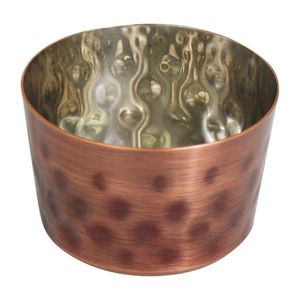 Small Presentation Cup 8X5Cm - Hammered - Antique Copper - PCS-HAC - 1