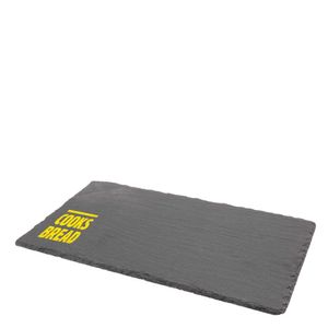 Custom Branded Natural Edge Slate Platter (32x18cm) - C4197 - 1