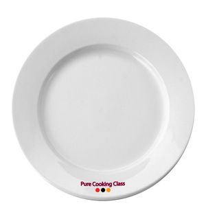 Custom Branded Ceramic Plate (26cm) - C1438 - 1
