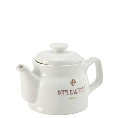Custom Branded Ceramic Tea Pot (450ml) - C2405 - 1