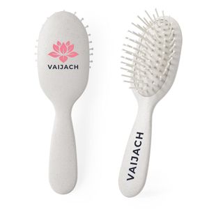 Custom Branded Wheat Straw Hairbrush - C6649 - 1