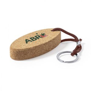 Custom Branded Float Cork Keyring - N0167 - 1