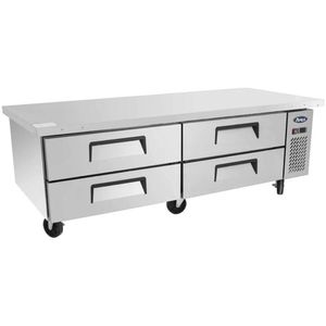 Atosa MGF8453GR 4 Drawer Refrigerated Chef Base 340 Litres, 4 x 2/1GN - MGF8453GR - 1