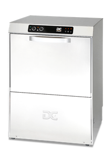 DC SD50AD Standard Range 500mm Basket Frontloading Commercial Dishwasher with Break Tank & Drain Pump, 18 Plates - SD50AD - 1