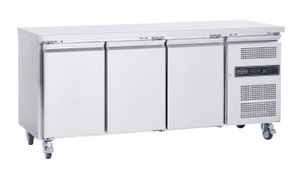 Sterling Pro Cobus SPCF300N 3 Door Freezer Counter, 417 Litres - SPCF300N - 3