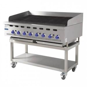 Hobart BCB1200-1 Bonnet 1200mm Gas Charbroiler, 29.6kW - BCB1200-1 - 1