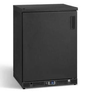 Gamko GF/100LS Left Hand Hinged Solid Single Door Anthracite Bottle Cooler, 50 Pint Glasses - GF-100LS - 1