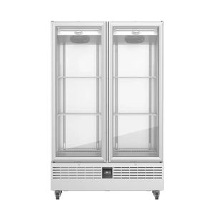 Foster FSL800G/11-318 Slimline Double Glass Door Refrigerated Upright Display Cabinet, 800 Litres - 11-318 - 1