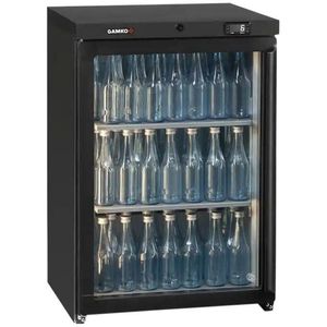 Gamko LG3-150LG Maxiglass Low Height Glass Door Bottle Cooler, 125 Litres - LG3-150LG - 1