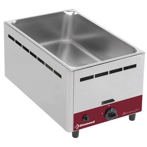 Diamond BMG-1/1 Table Top Gas Bain Marie, GN1/1 - BMG-1-1 - 1