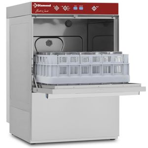 Diamond DGS8/6_RS15/AT 400mm Basket Frontloading Glasswasher with RO, 16 Pint Capacity - DGS8-6_RS15-AT - 1