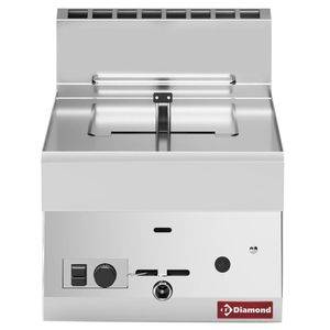 Diamond G65/F8-4T-N Single Basket Countertop Deep Fat Gas fryer - G65-F8-4T-N - 1