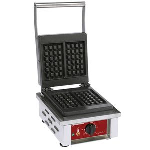 Diamond GL-4X6/N Electrical Waffle Iron, 2 Piece Capacity - GL-4X6-N - 1