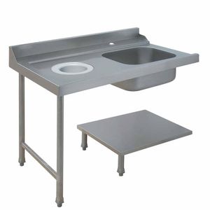 Diamond DLVS-S16 Left Hand Side Pre-Wash Table (All Models) - DLVS-S16 - 1