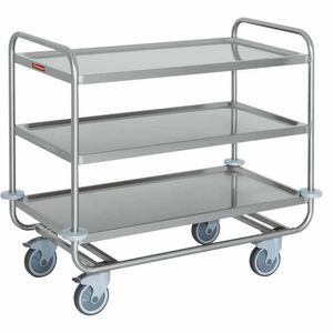 Diamond CS3/100S Serving Trolley 3 Levels - CS3-100S - 1